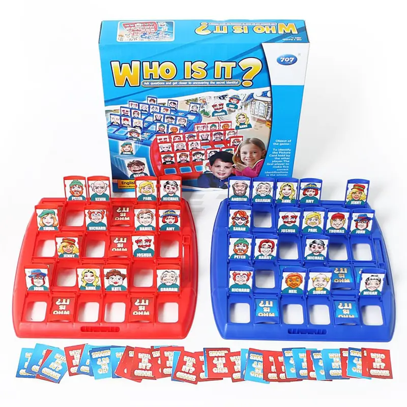 MAINAN ANAK BOARD GAME WHO IS IT / MAINAN ANAK TEBAK TEBAKAN KARTU NAMA ORANG / GAMBAR 1556 2