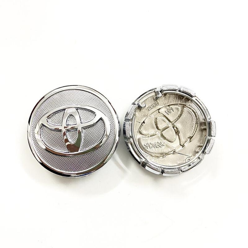 Product Introduction of YK|  4x 57mm/53mm Toyota Emblem Car Wheel Center Cap Car Sticker Hub Cap Emblem Logo Badge Fit For TOYOTA Yaris / Toyota Vios/Wigo /Avanza before 2015/Corolla EX 10