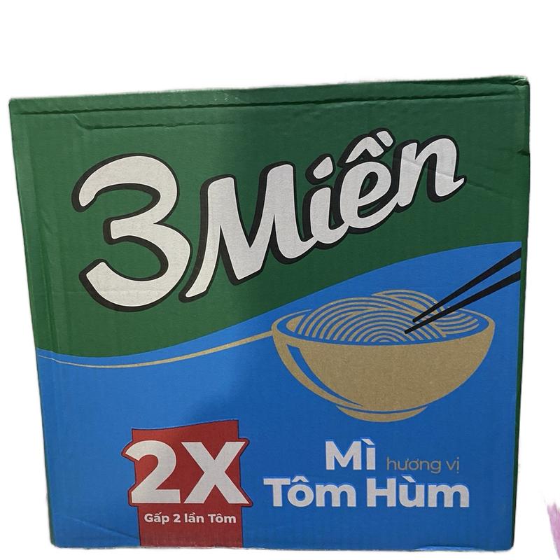  Mì 3 miền Tôm hùm   một thùng 30 gói * 65 gam   Food 
