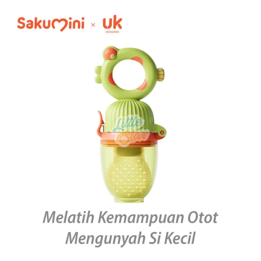 Sakumini Empeng Dot Buah Silikon Fruit Feeder Pacifier Bayi Mpasi