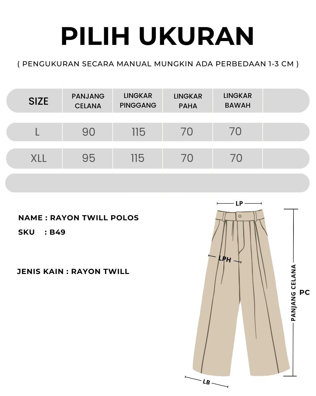 PREE ORDER KULOT RAYON POLOS HOMMY | LIVE KODE  WAR ATASAN BAWAHAN Casual Wanita nyaman