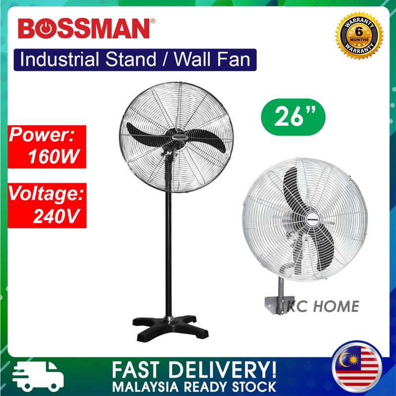  26" Inches Heavy Duty Industrial Standing Fan Durable Stand Fan 6 Months Warranty  