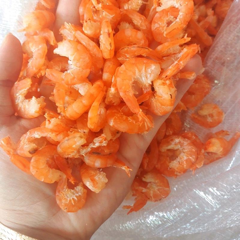 tôm khô cở trung nhà làm  túi 500g
