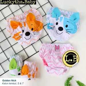3,6,12pcs celana dalam GOLDEN NICK ANAK KUPING / CD GOLDEN NICK ANAK / CD GN Motif
