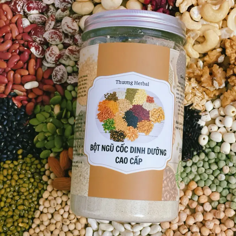 NGŨ CỐC CAO CẤP 20 LOẠI HẠT- Thương herbal Thức Ăn Food 0