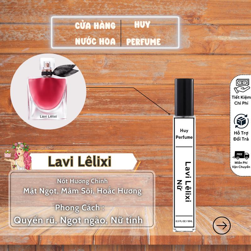  Nước Hoa Nữ Lavi Lêlixi Hương Thơm Ngọt Ngào Quyến Rũ Gợi Cảm Dành Cho Các Chị Em Đi Date Perfume Cosmetic Women Phiên Bản Mới 