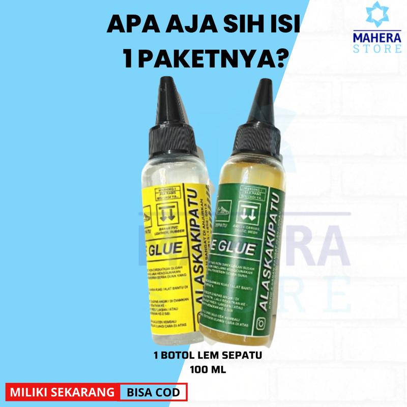 (PROMO) LEM SEPATU SANDAL SUPER REKAT 100ml LEM SUPER REKAT PREMIUM 100% ORIGINAL / Lem Sepatu Sandal Super Kuat Tahan Air 6