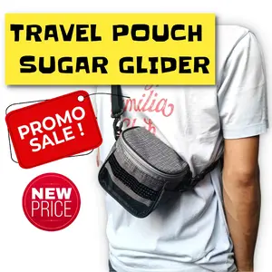 Tas bonding pouch travel pouch sugar glider marmut joey hmaster tupai