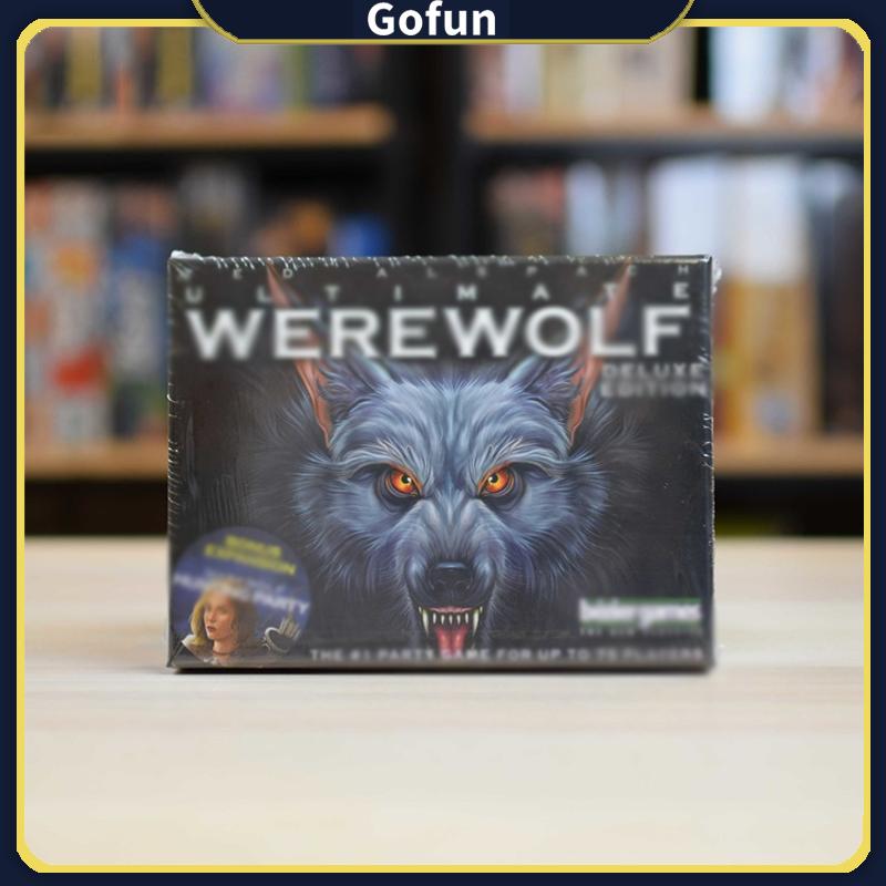 Ultimate Werewolf Deluxe Edition Board Game บอร์ดเกม เกมล่าปริศนามนุษย์หมาป่า การ์ดเกม เกมหมาป่า