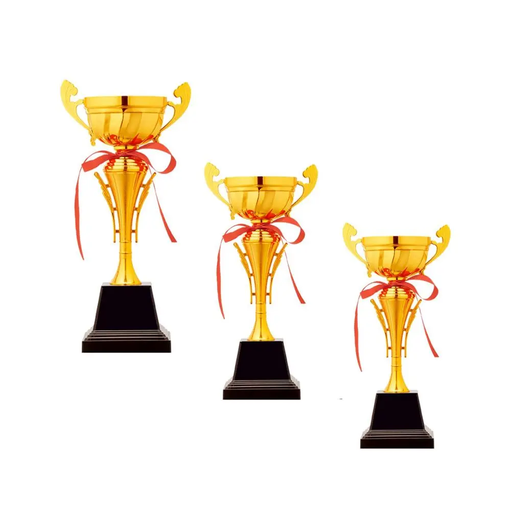 Competitions Award Trophy with Base Soccer Trophy for Games Events