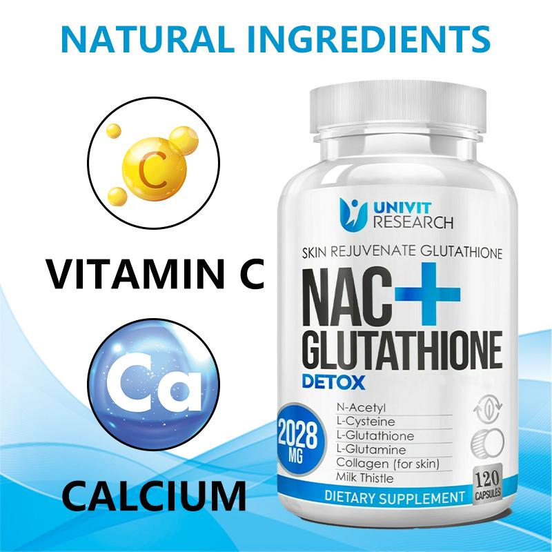NAC + Glutathione 2028MG - Supports skin and immune system, stimulates cell repair and reduces oxidative stress (30 60 120 capsule supplement) - TikTok Shop Philippines NAC + Glutathione 2028MG - Supports skin and immune system, stimulates cell repair and reduces oxidative stress (30 60 120 capsule supplement) - TikTok Shop Philippines