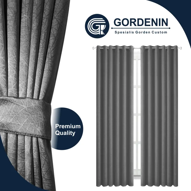 Gorden Blackout Premium Mewah Jendela Rumah Minimalis Tirai Kamar ( TINGGI 210,220,230 ) Gorden Blackout Premium Mewah Jendela Rumah Minimalis Tirai Kamar ( TINGGI 210,220,230 )