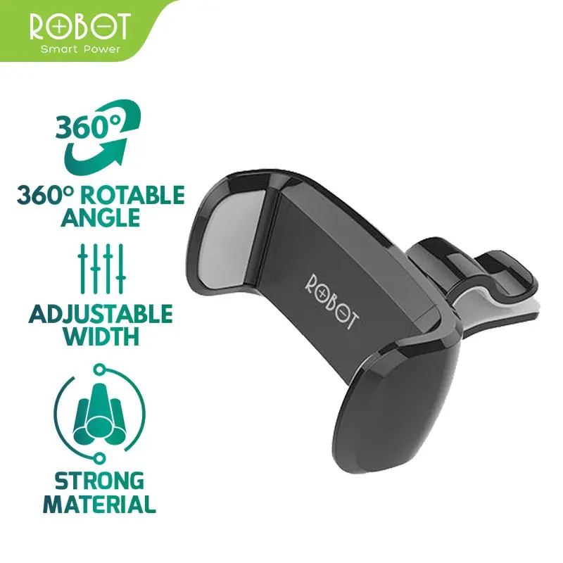 Car Holder Robot RT-CH07 Holder HP AC Mobil Air Ventilation Car Stent - Garansi Resmi 1 Tahun 0