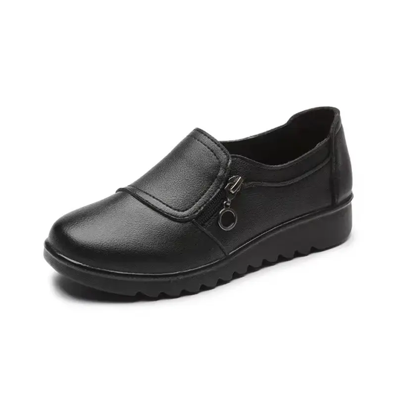 New arrival women flats fashion ballet flats genuine leather shoes woman moccasins slip-on shoes sapatos femininos