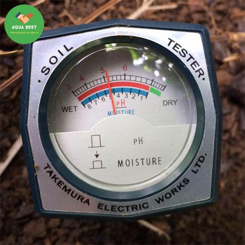 [Chính Hãng] Máy đo pH đất, Máy đo PH đất DM15 hãng Takemura Nhật Bản, Bảo hành 12 tháng