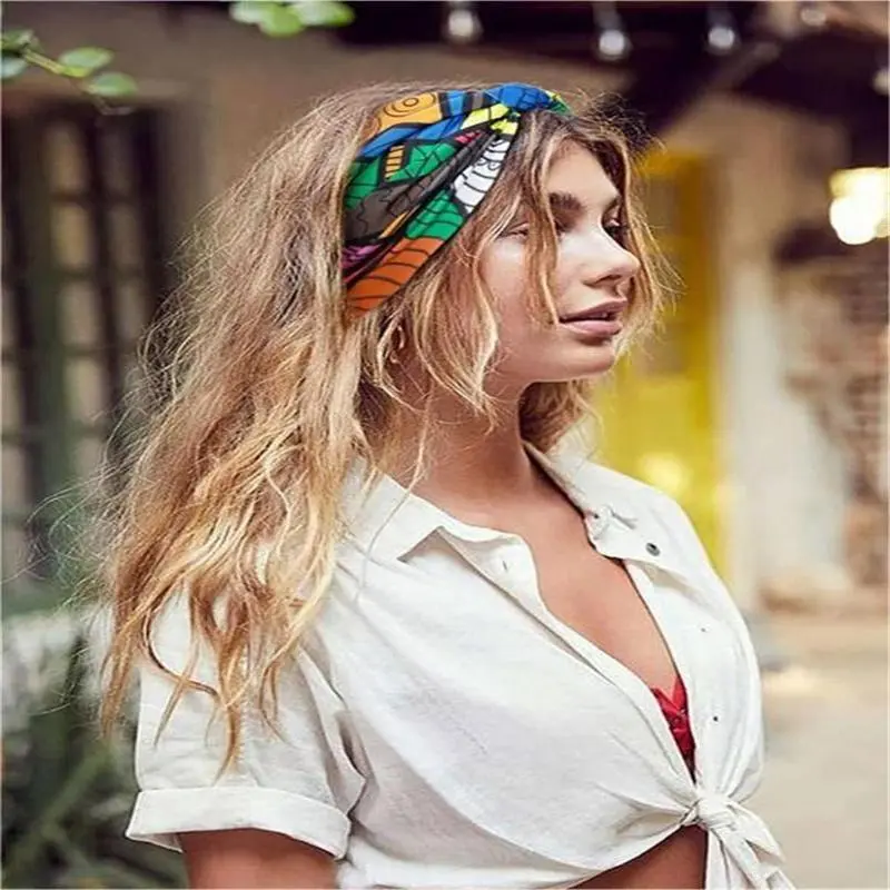 Boho Style Knot Design Sports Headband, Non-slip Soft Headband, Sports Headband for Women & Girls, Yoga Exercise Headband 3