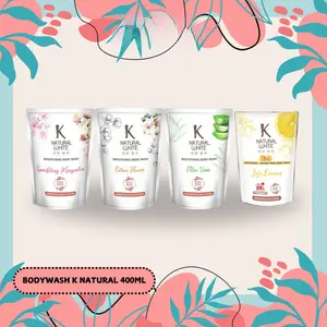 K Natural White Body Wash 400ml