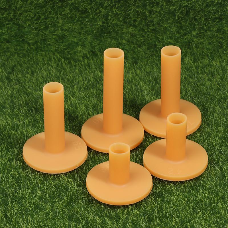 Product Introduction of 5Pcs 35-83MM Golf Range Tees Rubber Golf Tees For Range Mats Golf Rubber Tees Driving Range For Practice Mat 16
