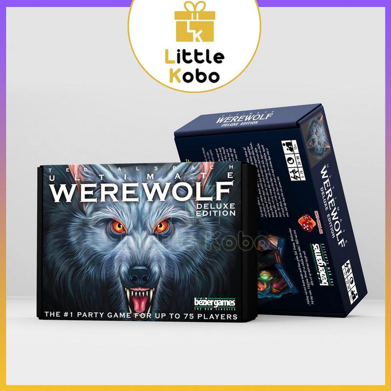 [Hộp Carton] Bài Ma Sói Werewolf Ultimate Việt Hóa Board Game 78 Lá Chất Giấy Dày