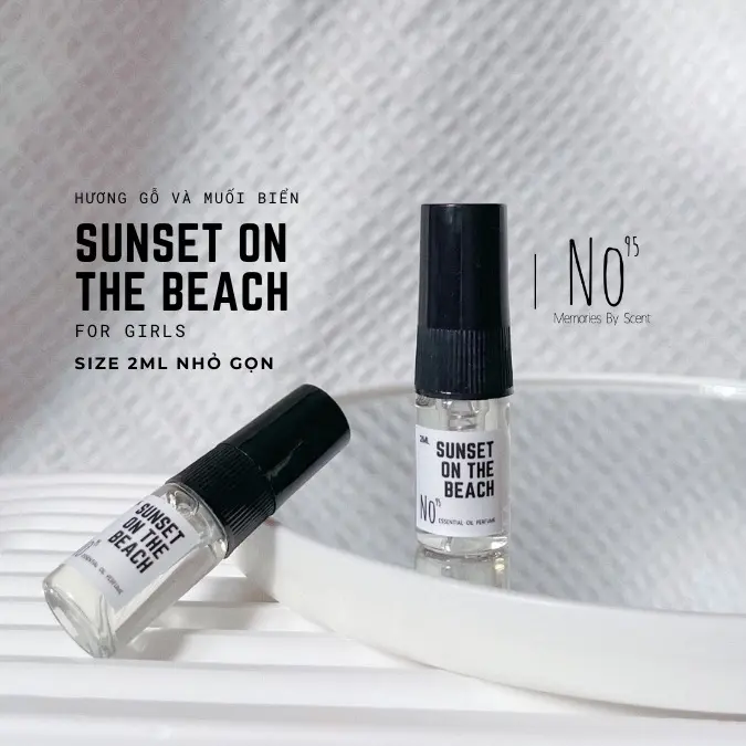Tinh dầu nước hoa No95 Sunset On The Beach size 2ml dành cho nữ quyến rũ và sang trọng Cosmetic Perfume Xịt Thơm Mỹ Phẩm
