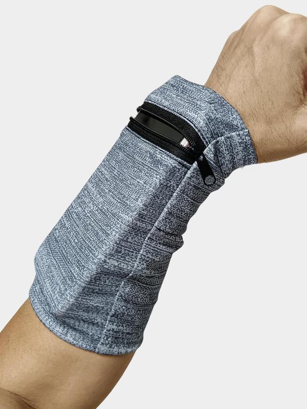 Unisex Running Hand Wrist Guard Storage Bag, All Over Print Zipper ...