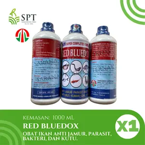 RED BLUEDOX 1000ml 1LITER OBAT IKAN ANTI JAMUR PARASIT BAKTERI KUTU