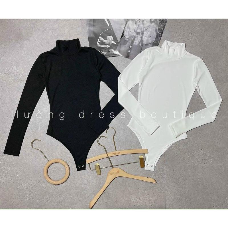 Áo Bodysuit Cổ Lọ Tay Dài Thun Borip Dành Cho Nữ Sexy TTKXA0133