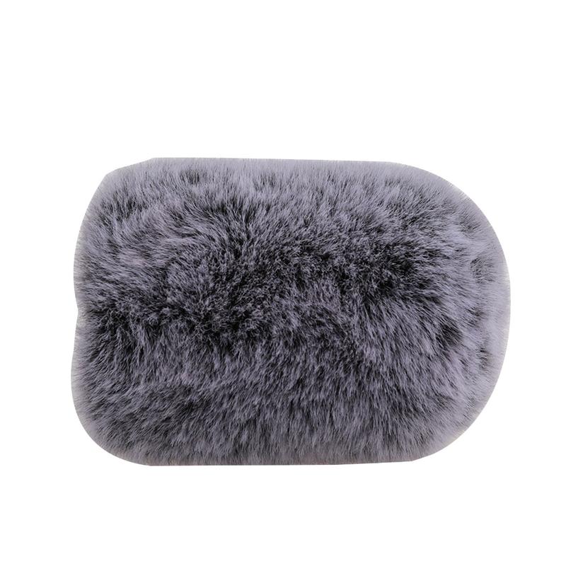 Microphone Furry Windscreen Muff Microphone Wind Cover Fuzzy Microphone Cover Fuzzy Microphone Pop Filters for AT2020 1