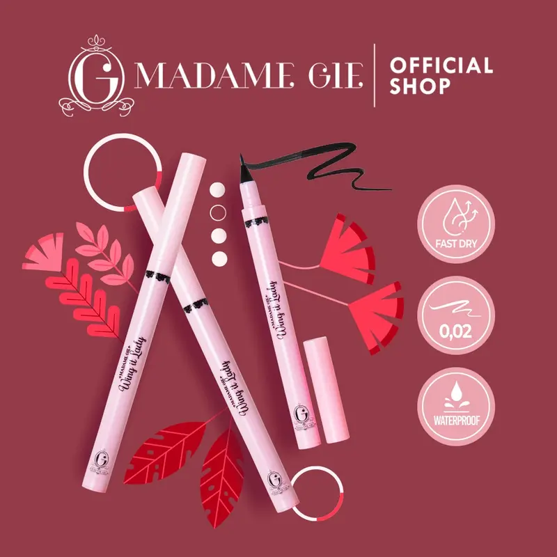 Madame Gie Eyeready Pen Liner | Madame Gie Wing It Lady Pen Liner 1