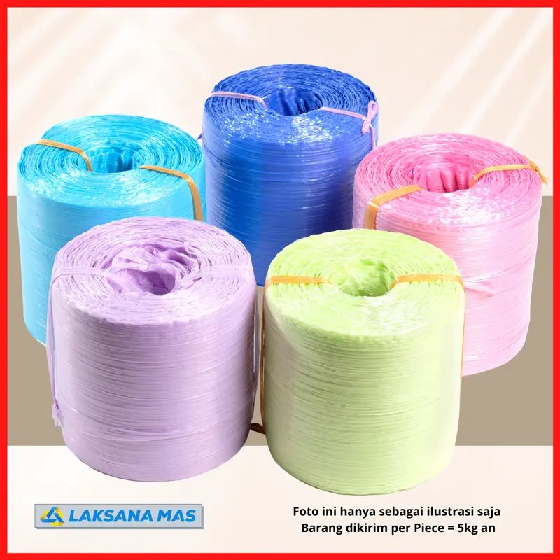 Tali Rafia Plastik Laksanamas Super/Glossy Limited Edition Warna Special (Space Colour) di Jakarta/Tangerang dan sekitar nya 5