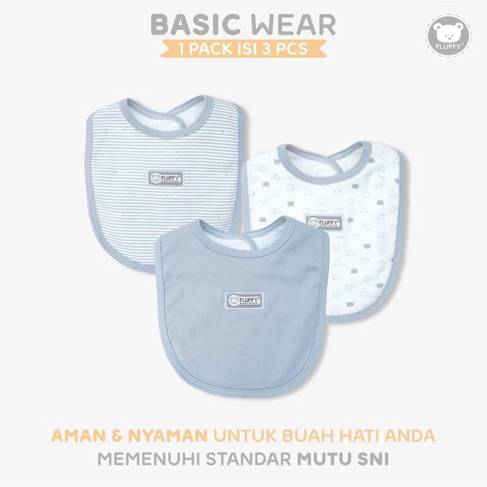 Gambar FLUFFY Slaber Bayi Panjang Bayi Abu (Isi 3 Pcs) SLPJ ABU NB - ABU dari Fluffy Baby Store Kota Administrasi Jakarta Timur 5 Tokopedia
