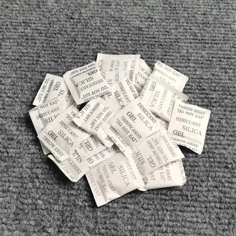 Chất Khử Ẩm Silica Gel, Không Độc Hại, 50 / 100 Gói, Làm Ẩm Cho Phòng Và Nhà Bếp, Túi Hấp Thụ Absorber, Thích Hợp Cho Quần Áo Và Bảo Quản Thực Phẩm 0