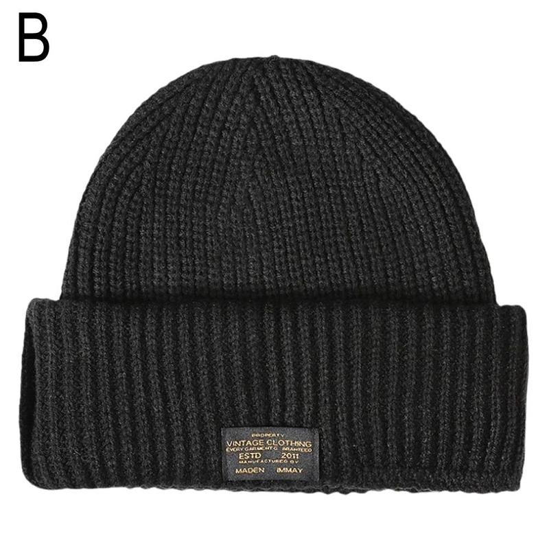 Product Introduction of Winter Men 2 In 1 Balaclava Hat Mask Beanie Knitted Bonnet Hat Neck Warm Fashion Accessories 35