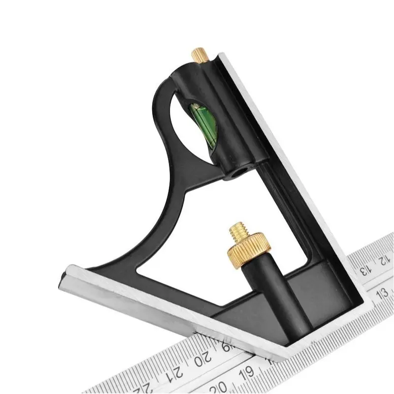 3 in 1 Ruler, Angle Measuring Ruler, Level Ruler, Multifunctional Ruler for Woodworking, with Metric and Imperial Rulers, Suitable for Decoration 7