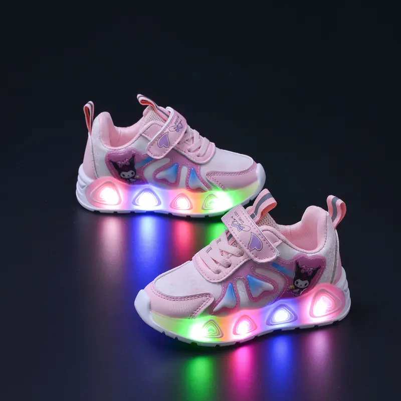 Giày kurumi, giày phát sáng cho bé gái, giày thể thao kurumi cho bé gái rất mềm êm chân mẫu mới nḣất Hot Sandal 1