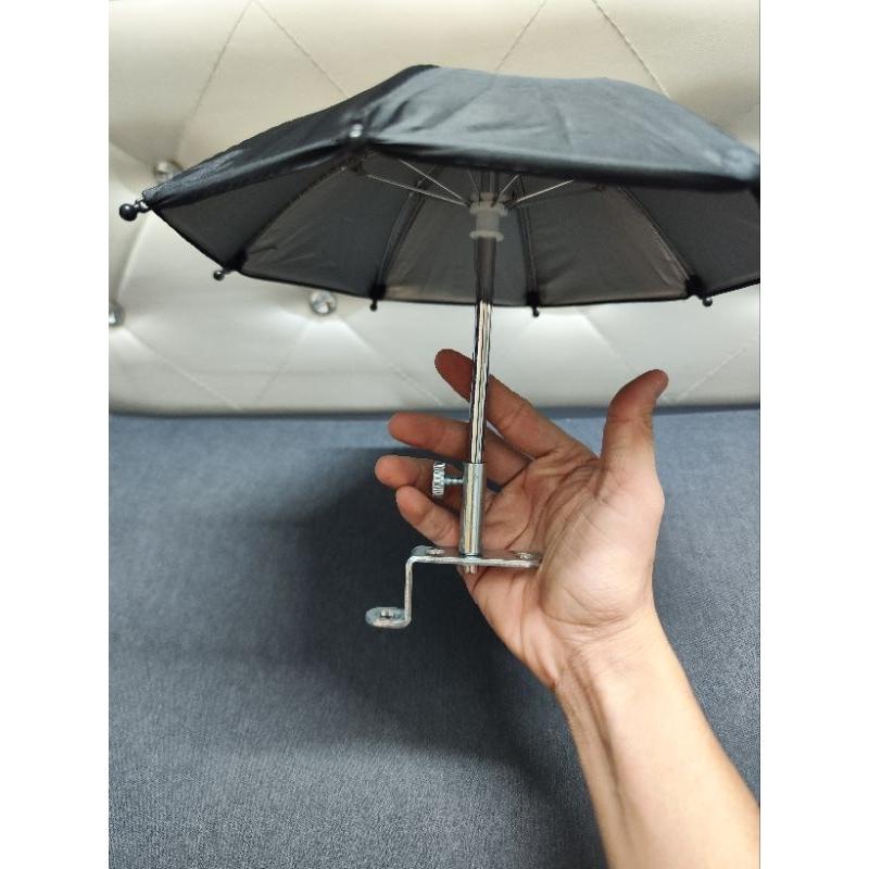 Pass dù lẻ gắn kèm giá đỡ điện thoại trên xe máy full kim loại