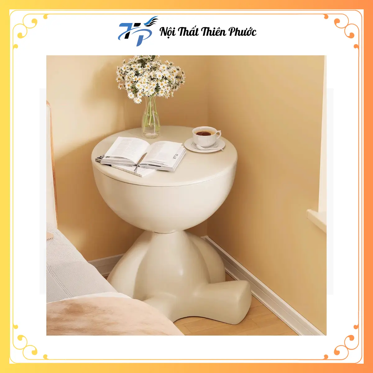 Bàn Trà Sofa Đa Năng, Bàn Decor Phòng Ngủ Phòng Khách, Bàn Hình Gấu Nhiều Màu Sắc