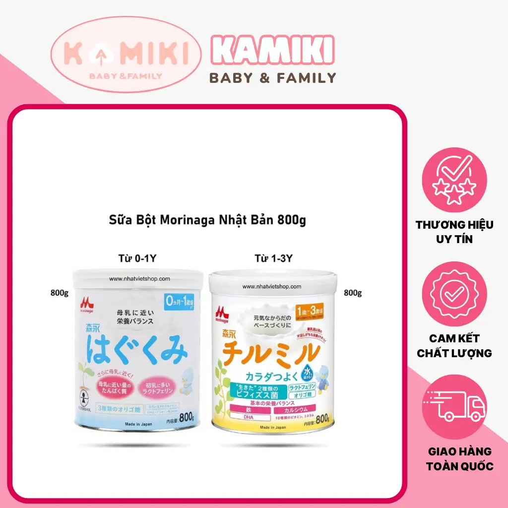 Sữa Bột Morinaga Nội Địa Nhật Bản 800g