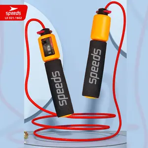 SPEEDS Skipping Rope degan Counter Penghitung Lompatan Lompat Tali Jump Rope Berkualitas Original Termurah Outdoor 021-1602