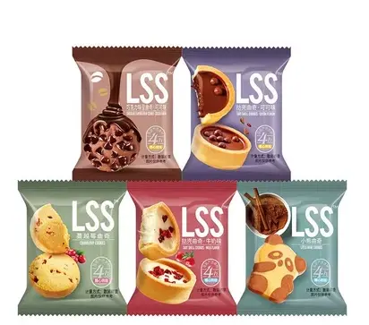Bánh quy bơ sữa LSS bánh quy socola mix 5 vị thơm ngon (1gói )