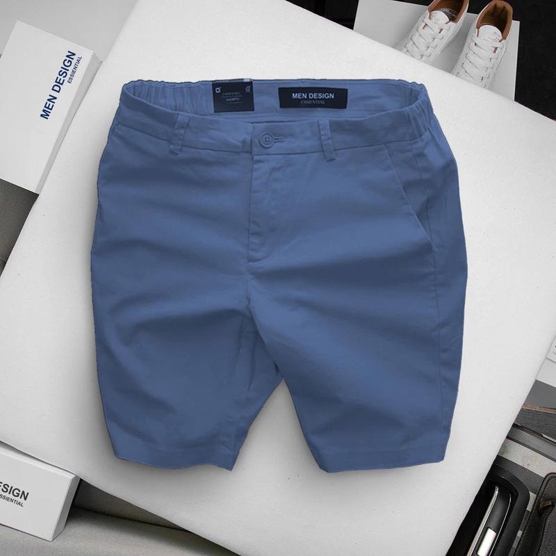 COMBO 3 Quần Short Kaki Nam Có Co Giãn [MEN DESIGN] Menswear Jean Có Túi Nhung 4