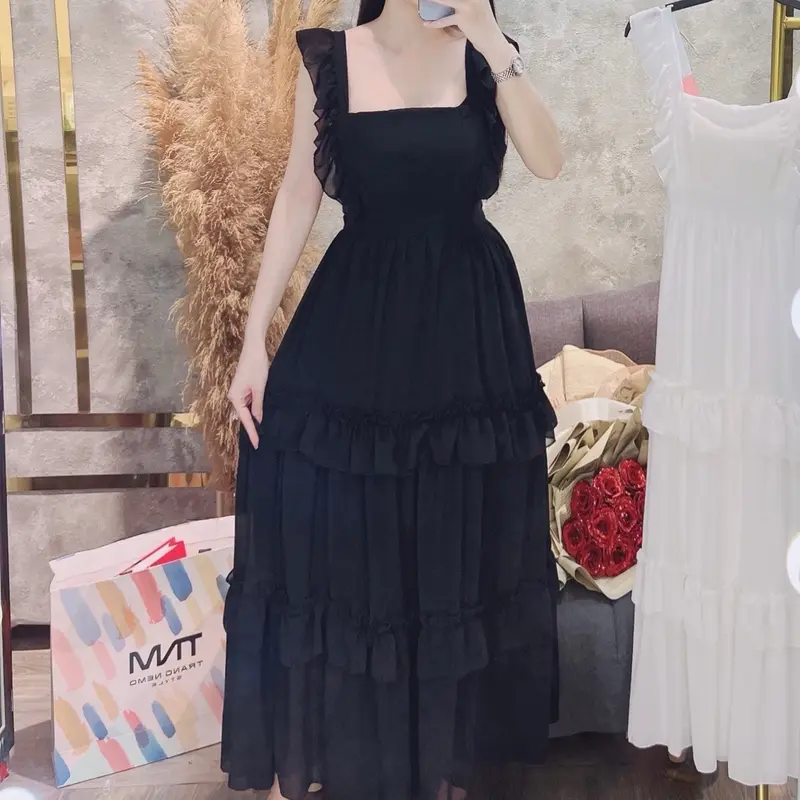 Đầm Voan Cánh Tiên Bèo 2 Tùng Women - Nữ 3
