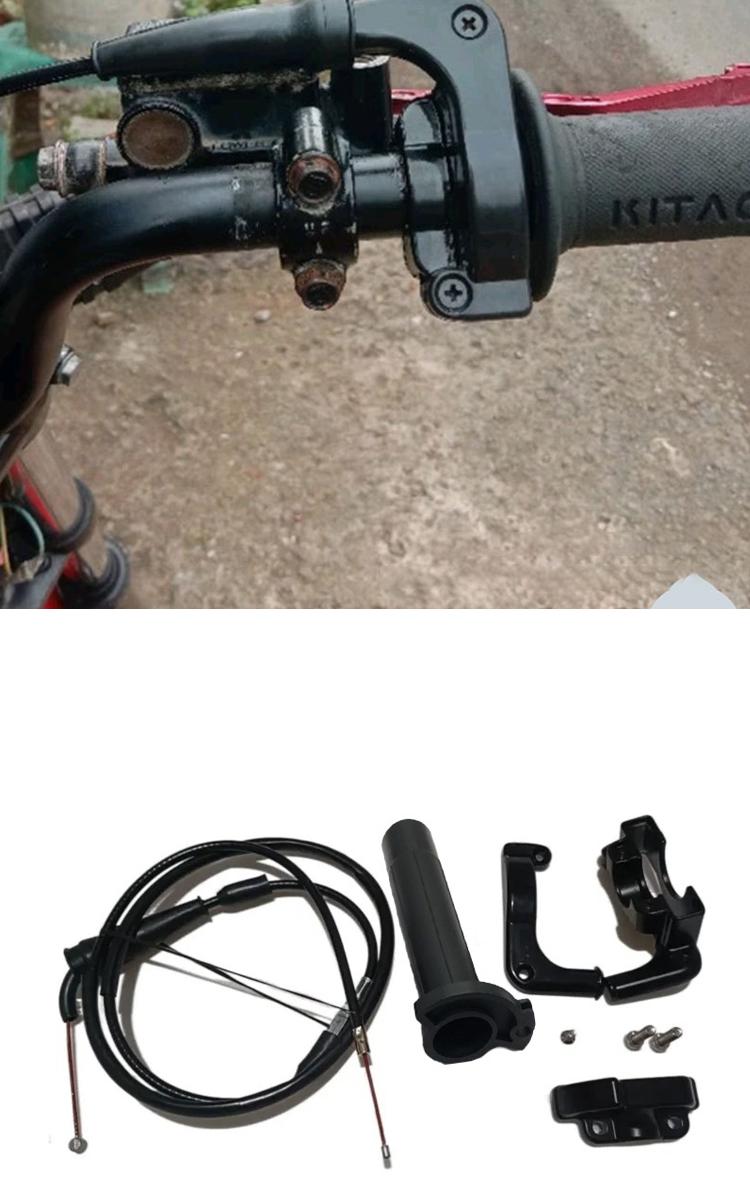 Product Introduction of [COD] Quick Throttle Plastic Cable With 110cm for KTMATV FCR Quick Throttle Racing Universal QuickFast Action Throttle hrottle Set Complete WithCable and Grip 6