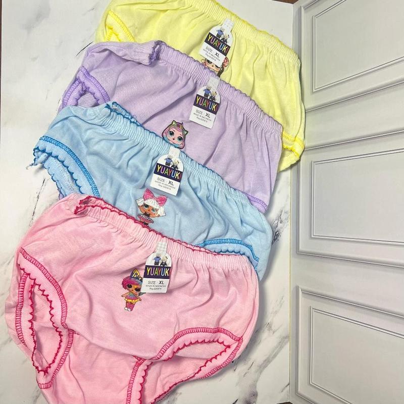 CELANA DALAM ANAK PEREMPUAN WARNA 1 ATAU 3 PCS KATUN HALUS 4