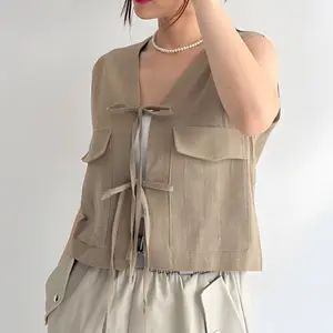 Rene Vest Tali / Rompi Wanita / Atasan Tanpa Lengan Sleeveless Woman top