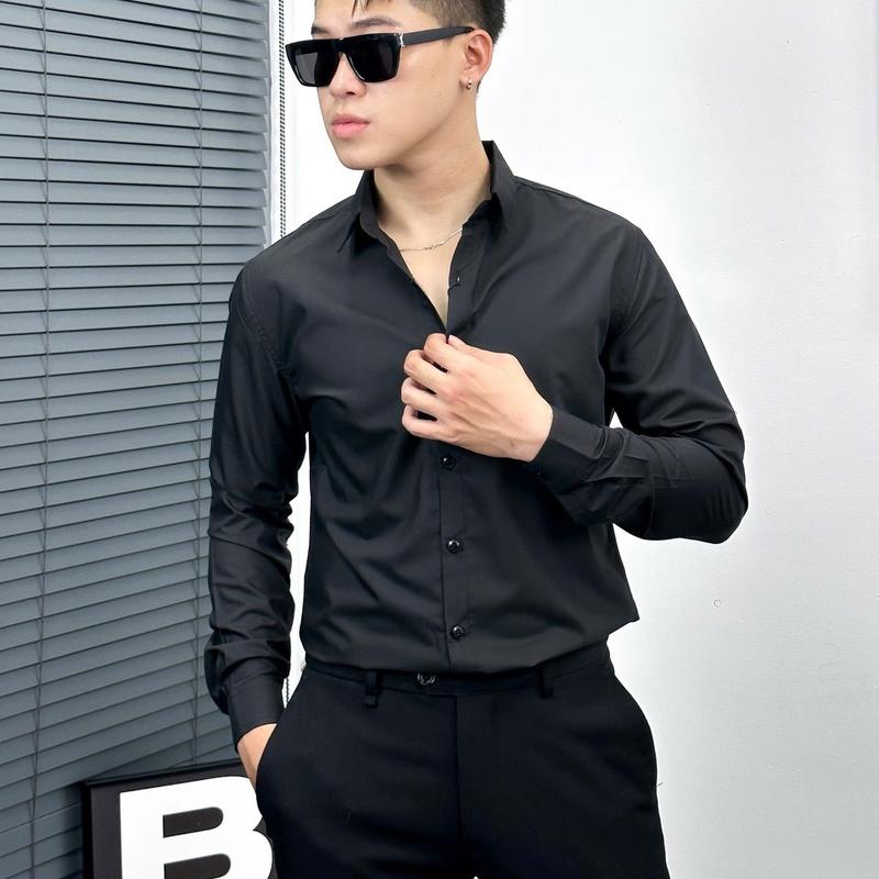 Áo sơ mi tay dài basic SMTD63588 Menswear 0