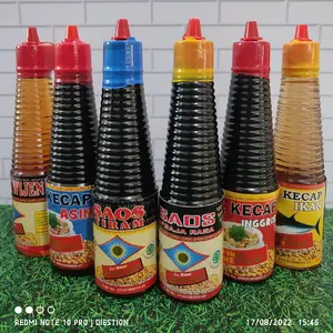 Paket Hemat Penyedap Masakan Isi 6 Botol HALAL asin ikan Kecap Saos Tiram Saus Tiram Saus