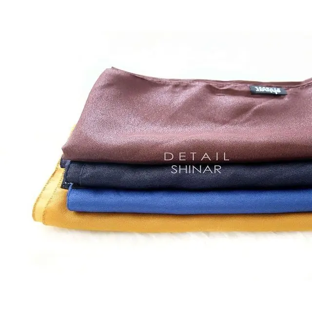SEGIEMPAT ANSANIA SINAR GLAMOUR / HIJAB SEGIEMPAT ANSANIA JAHIT TEPI 110X110 CM 6