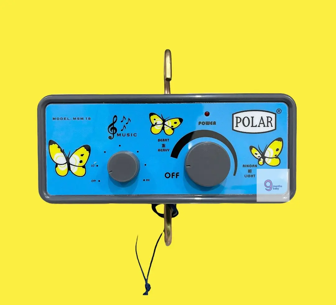 Makassar - Ayunan Elektrik/Listrik/Otomatis POLAR Tipe Musik Buatan Malaysia