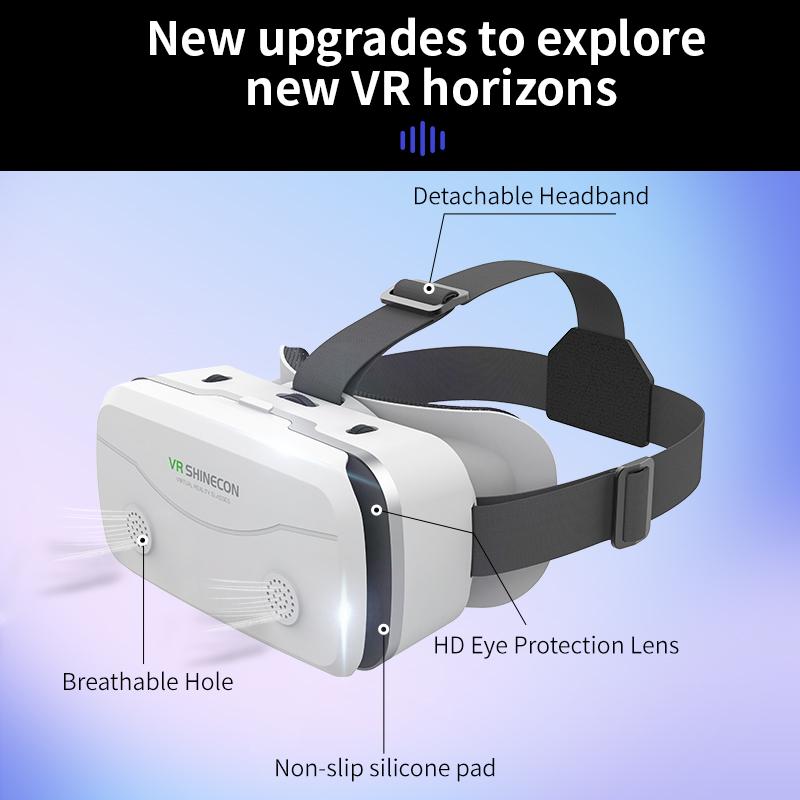 G15 IMAX Giant Screen Virtual Reality Glasses HD 3D Movie Google Cardboard Box VR Helmet for 4.7 7" Phone,Support Game Joystick - Image 4